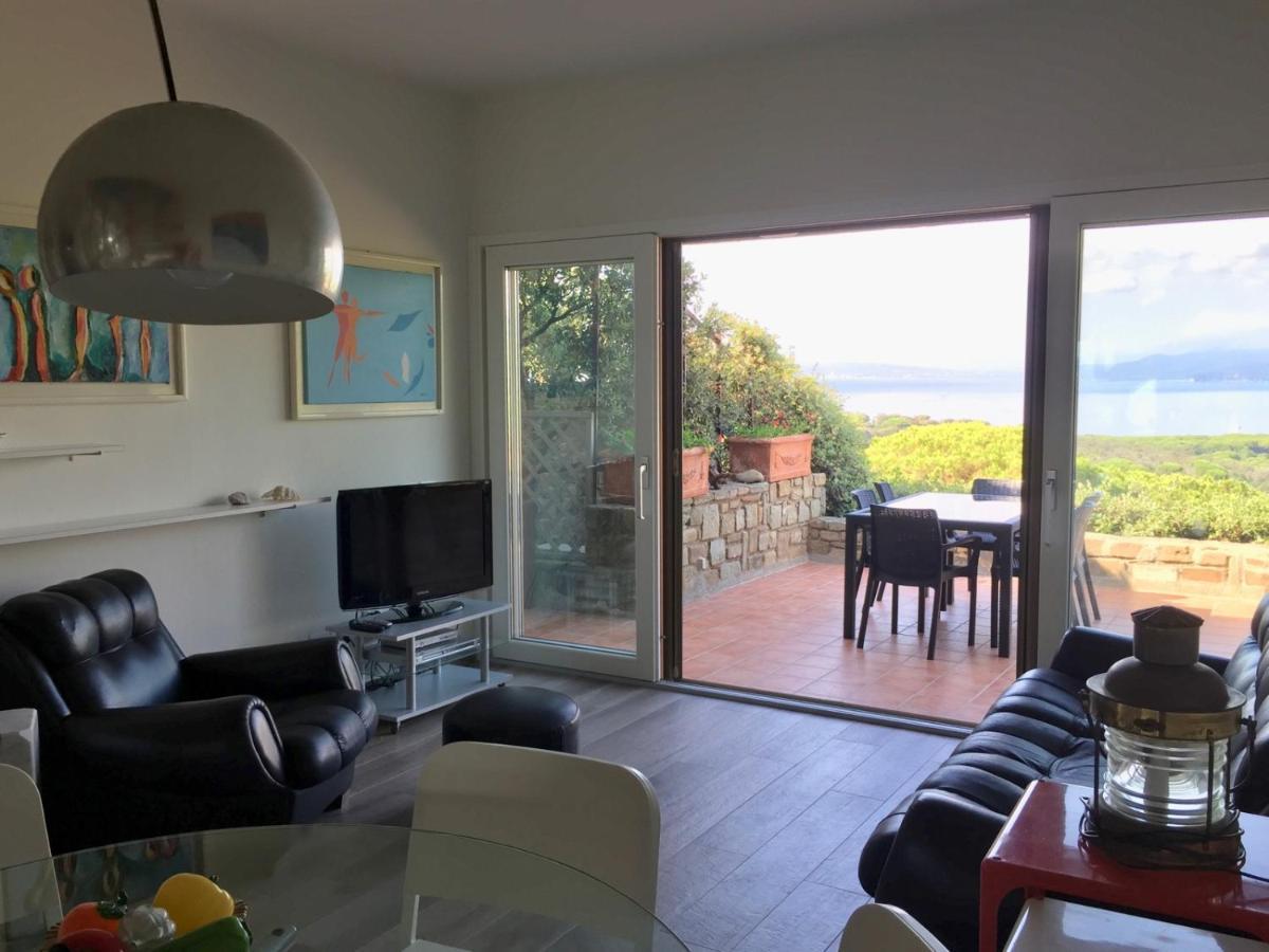 Panoramic Apartment Poggettone Air Conditioned Punta Ala Exterior photo