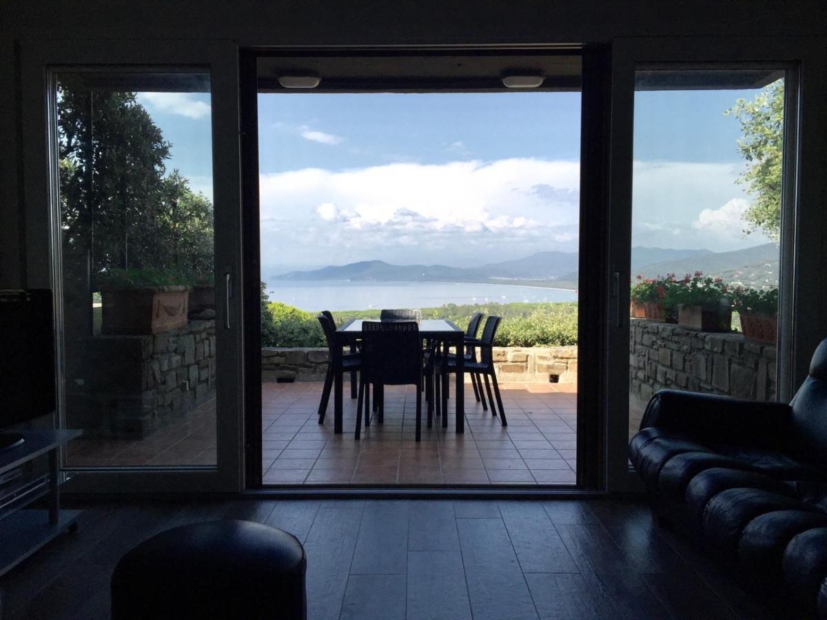 Panoramic Apartment Poggettone Air Conditioned Punta Ala Exterior photo